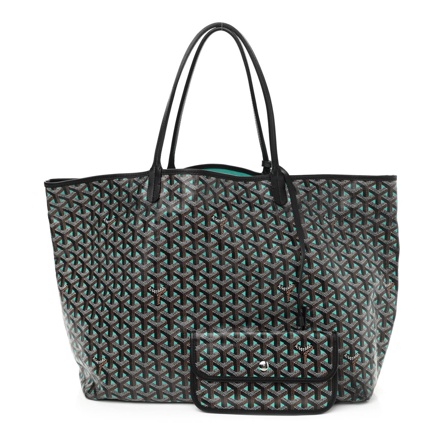Goyardine Saint Louis Claire Voie GM Black Opaline