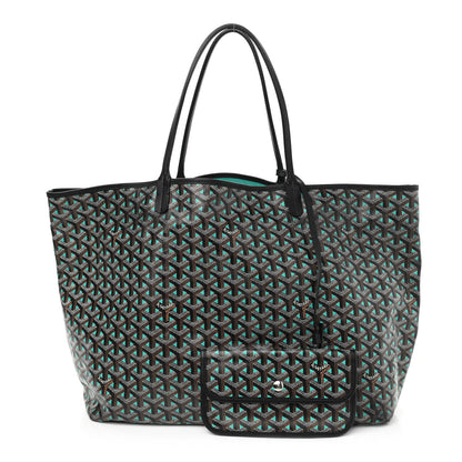 Goyard Goyardine Saint Louis Claire Voie GM Black Opaline 1 of 12