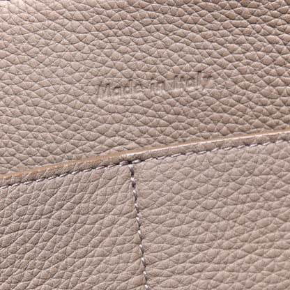 Celine Baby Grained Calfskin Medium Tri-Fold Bag Taupe 7 of 9