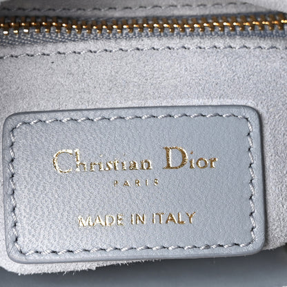 Christian Dior Lambskin Cannage Mini Lady Dior Cloud Blue 6 of 10