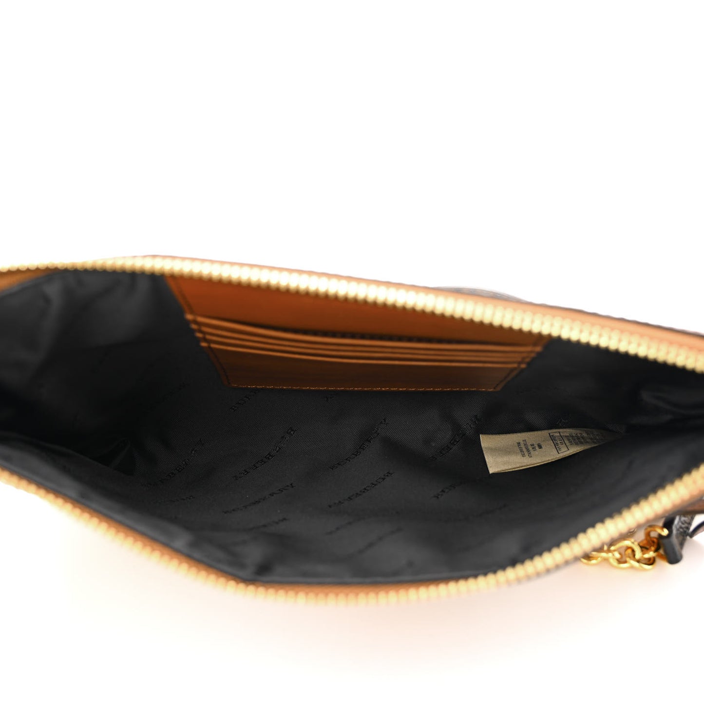 Haymarket Check Peyton Crossbody Clutch Bag Toffee