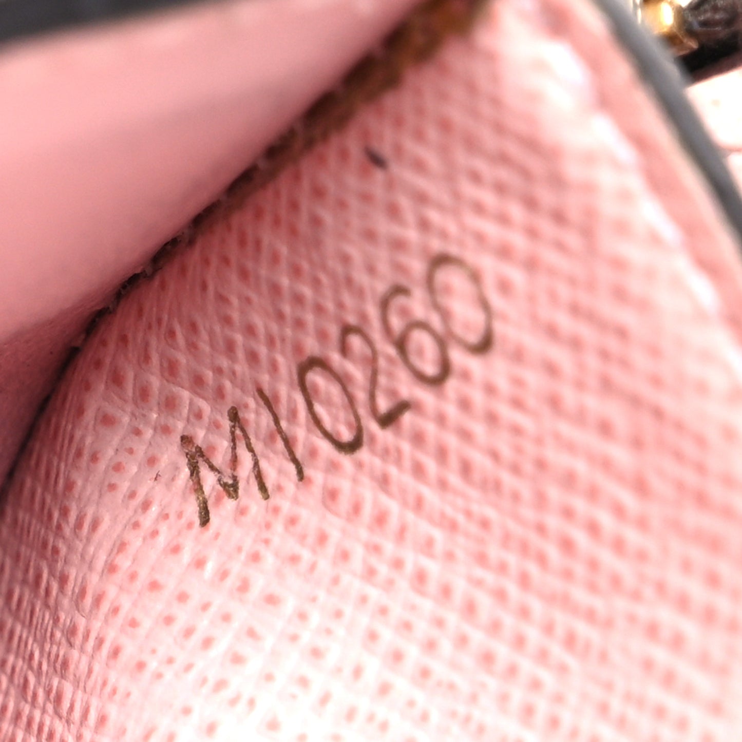 Monogram Zoe Wallet Rose Ballerine
