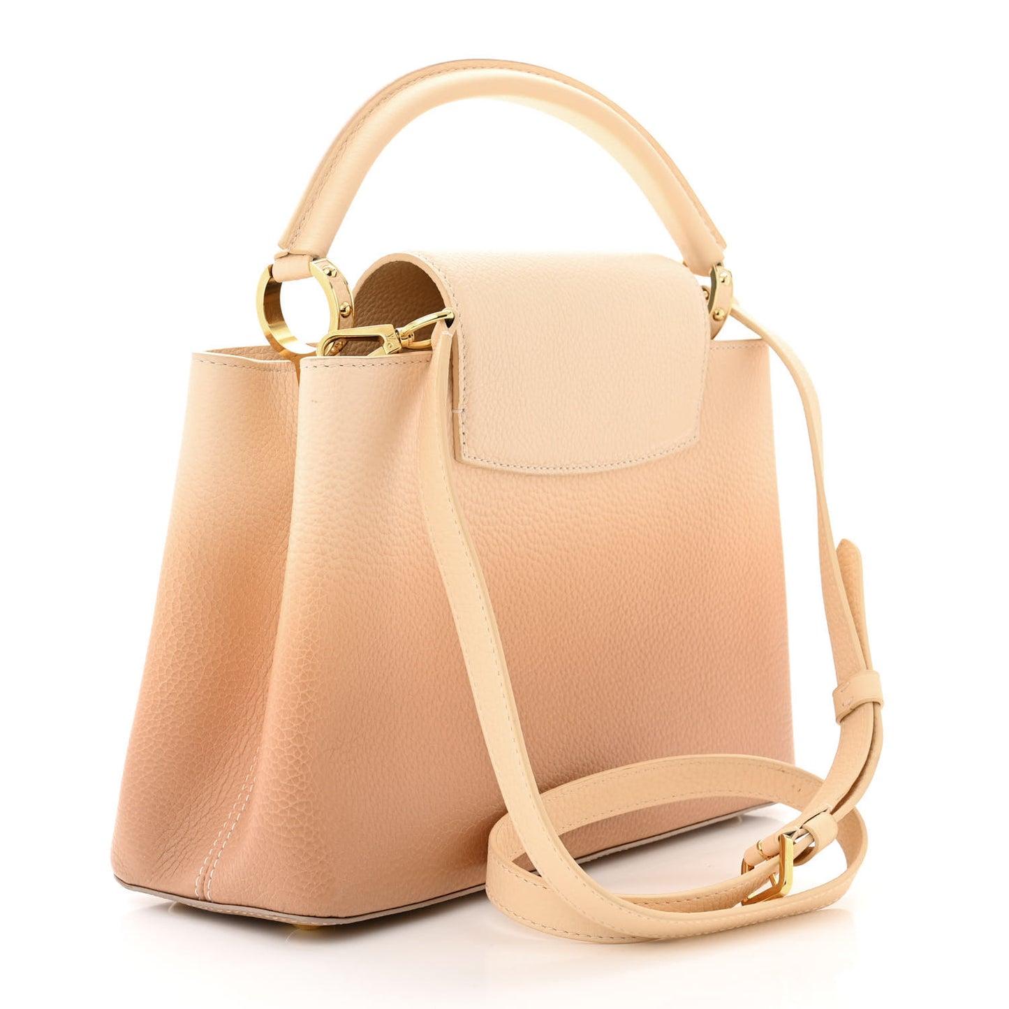 Taurillon Gradient Capucines PM Cloudy Creme
