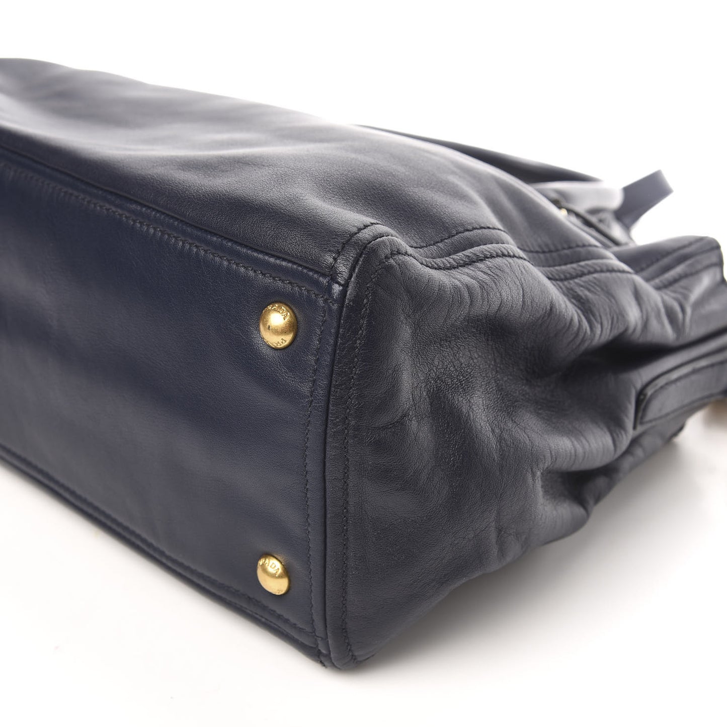 Soft Calfskin Double Zip Shoulder Bag Baltico