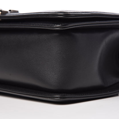 Chanel Calfskin Chevron Quilted Medium Boy Flap Black 10 of 11