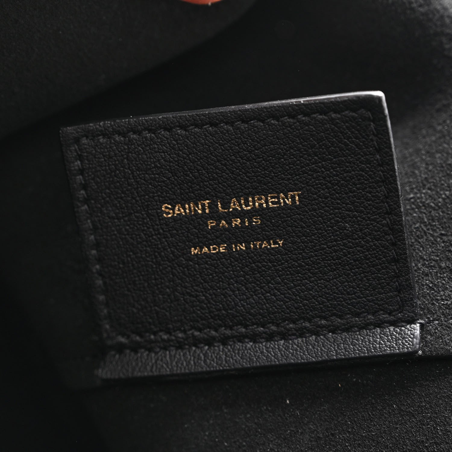 Saint Laurent Calfskin Large Shopping Tote Black 7 of 9