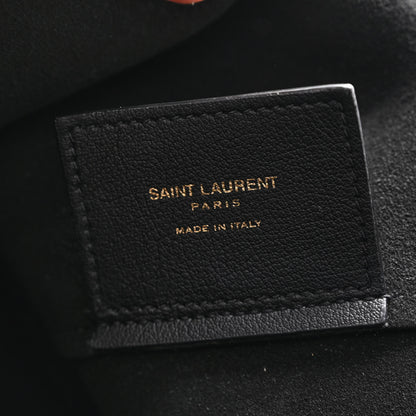 Saint Laurent Calfskin Large Shopping Tote Black 7 of 9