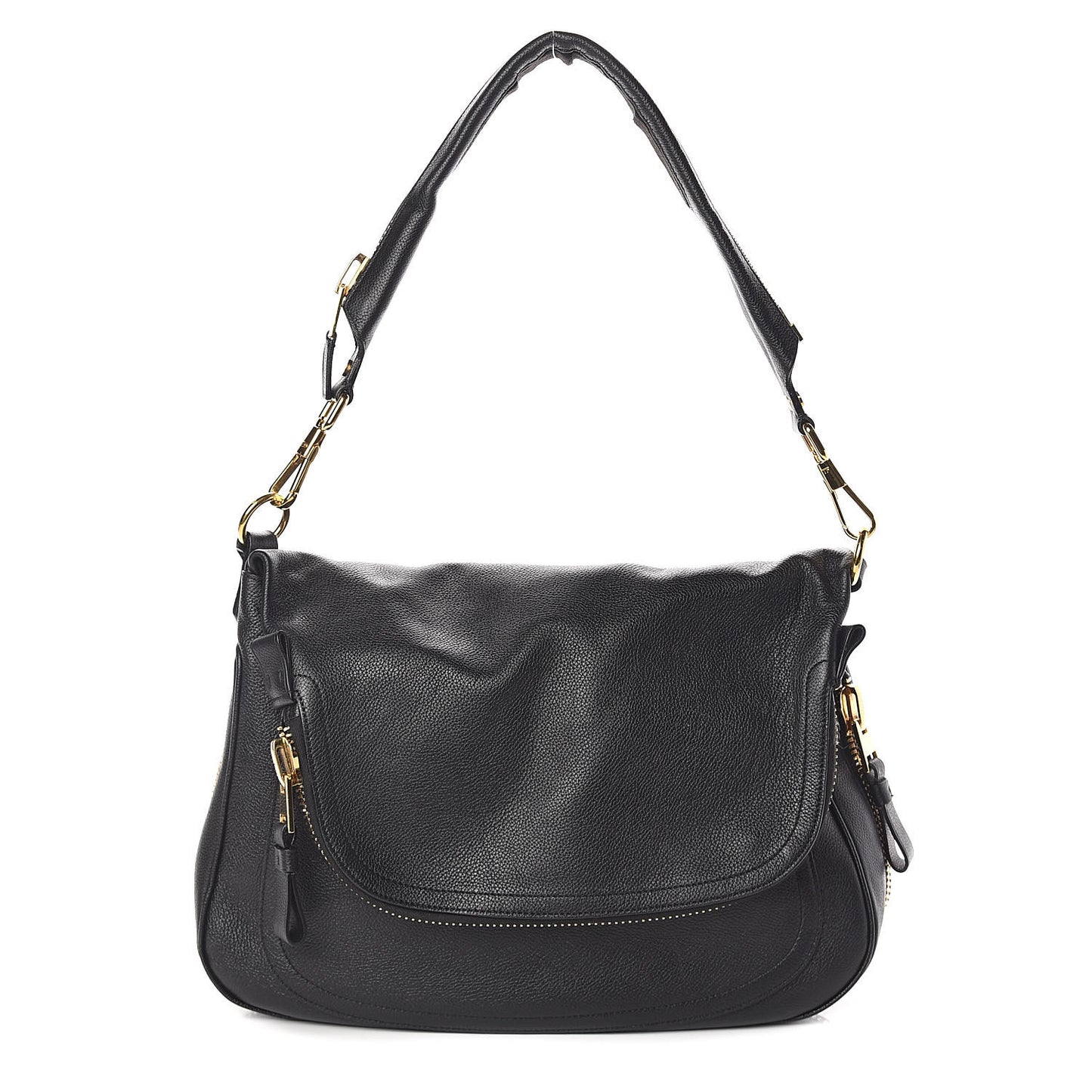 Grained Calfskin Large Jennifer Black