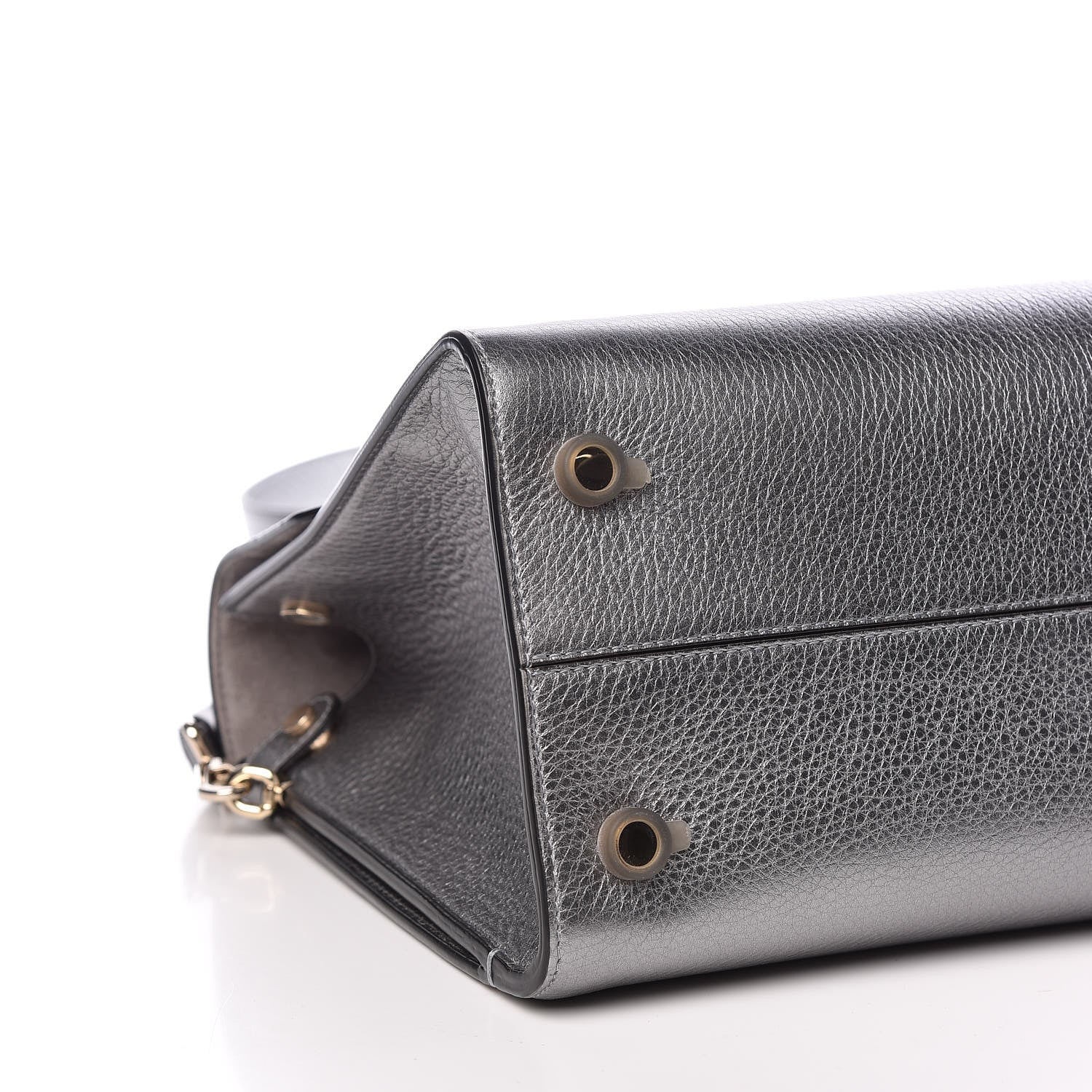 Christian Dior Metallic Grained Calfskin Medium Diorever Flap Silver 16 of 18
