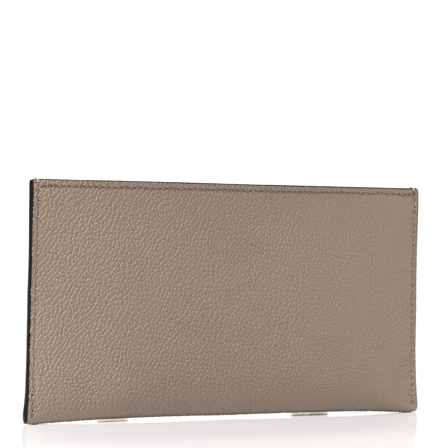 Calfskin Felicie Chain Wallet Card Holder Insert Tourterelle
