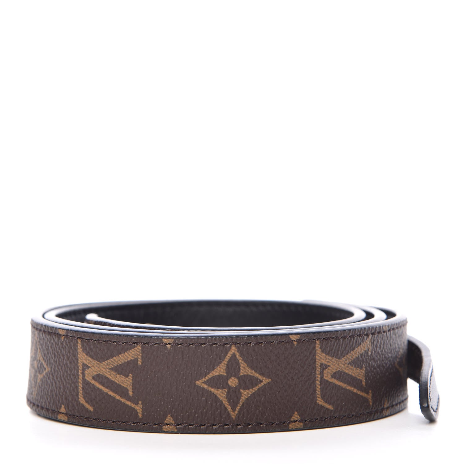 Louis Vuitton Monogram Bandouliere Shoulder Strap XL Black 2 of 7