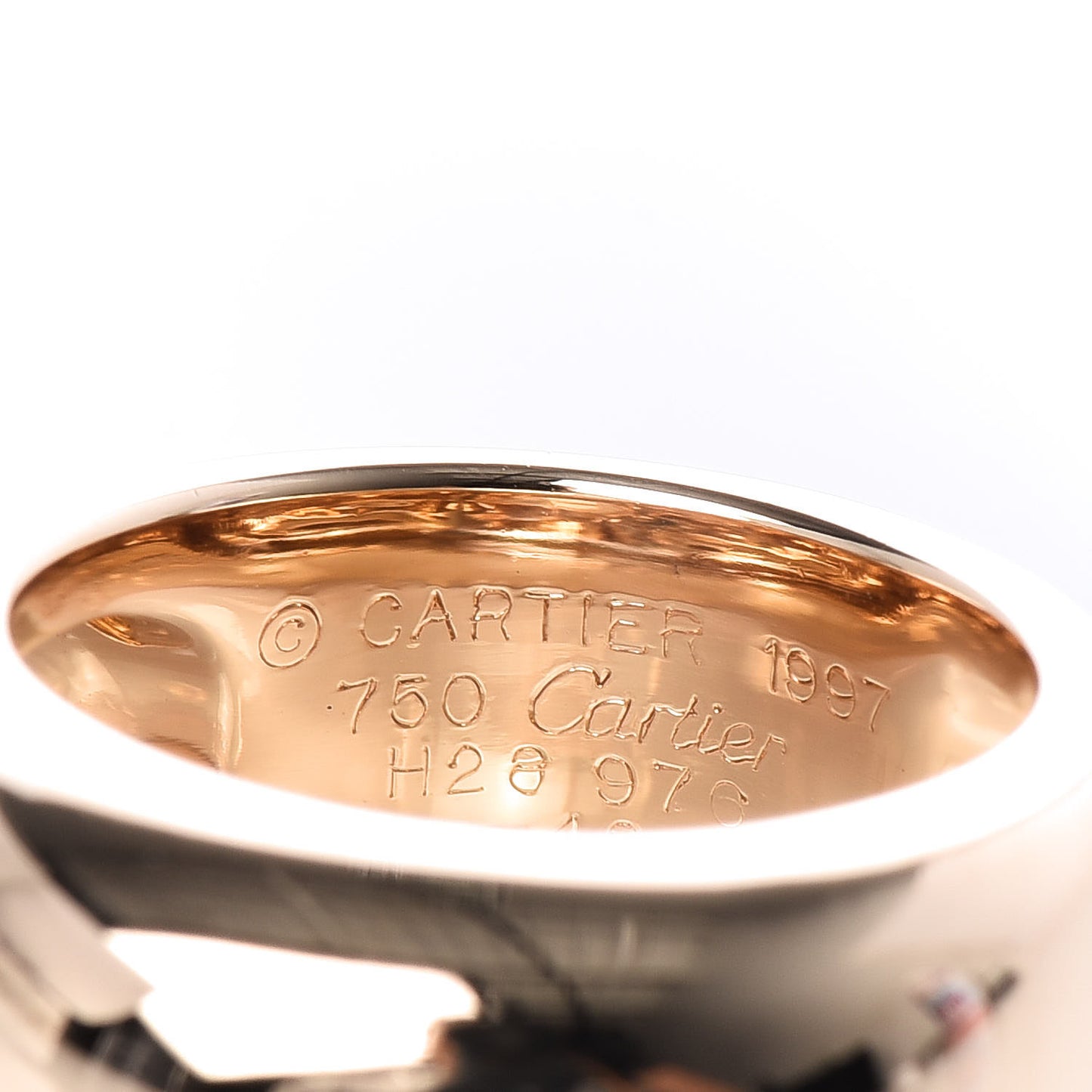 18K Yellow Gold Nouvelle Vague Dome Ring 48 4.5
