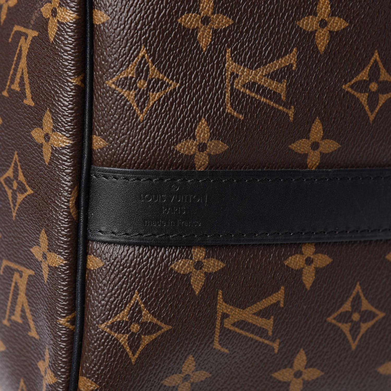 Louis Vuitton Monogram Macassar Keepall Bandouliere 45 7 of 14