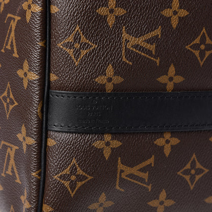 Louis Vuitton Monogram Macassar Keepall Bandouliere 45 7 of 14