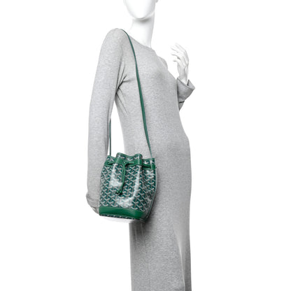 Goyard Goyardine Petit Flot Bucket Bag PM Green 2 of 9