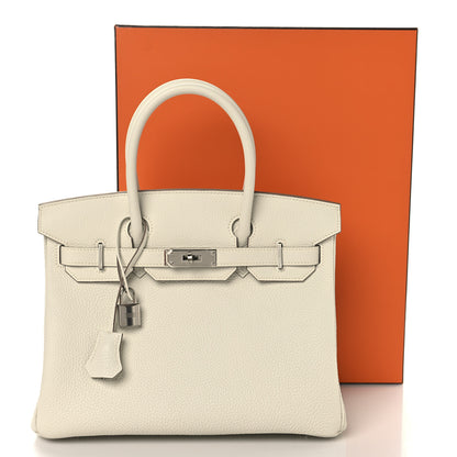 Hermes Togo Birkin 30 Mushroom Mushroom 13 of 13