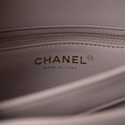 Chanel Lambskin Quilted Small Trendy CC Flap Dual Handle Bag Lilac 5 of 10
