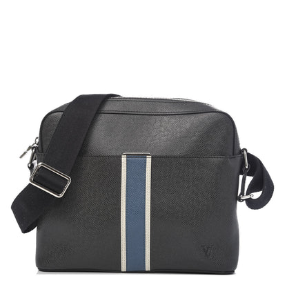 Louis Vuitton Taiga Stripe Anton Messenger PM Ardoise 1 of 9