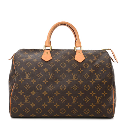 Louis Vuitton Monogram Speedy 35 1 of 14
