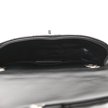 Chanel Calfskin Quilted CC Uniform Flap Belt Bag Black 5 of 10