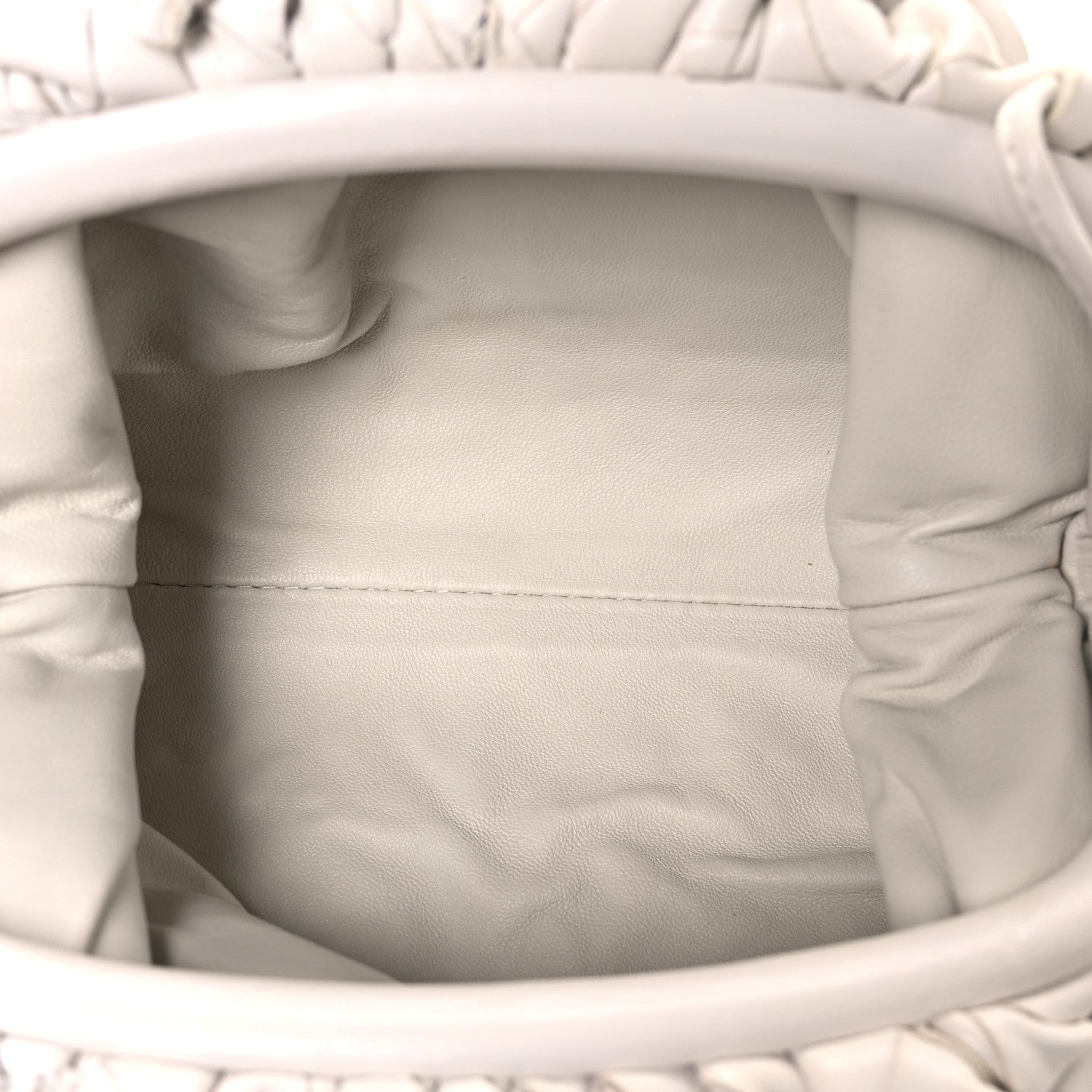 Bottega Veneta Nappa Intrecciato The Mini Pouch Chalk 5 of 11