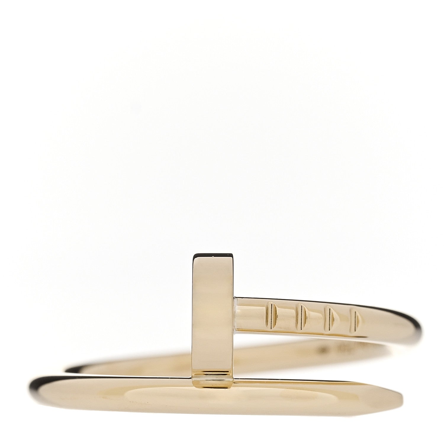 Cartier 18K Yellow Gold Small Juste Un Clou Ring 47 4 1 of 6