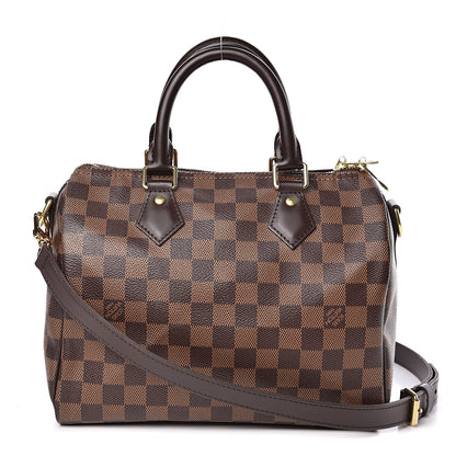 Louis Vuitton Damier Ebene Speedy Bandouliere 25 1 of 10