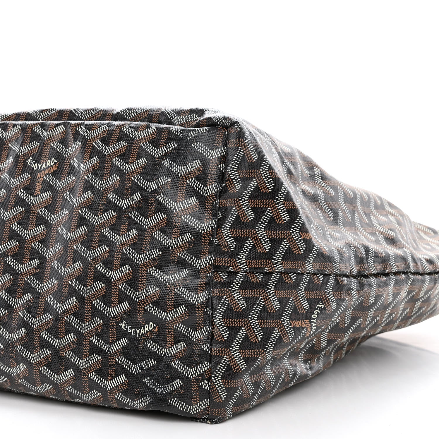 Goyard Goyardine Saint Louis GM Black Gold 12 of 17