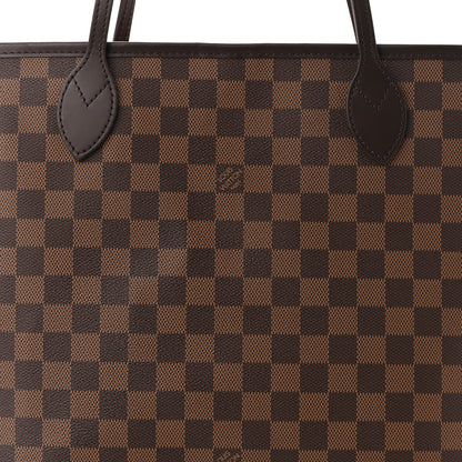 Louis Vuitton Damier Ebene Neo Neverfull MM Rose Ballerine 9 of 11