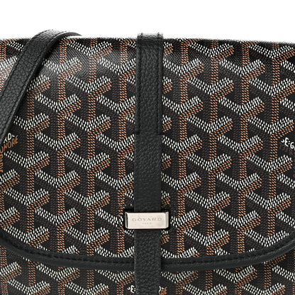 Goyard Goyardine Belvedere II PM Messenger Bag Black Black 7 of 9