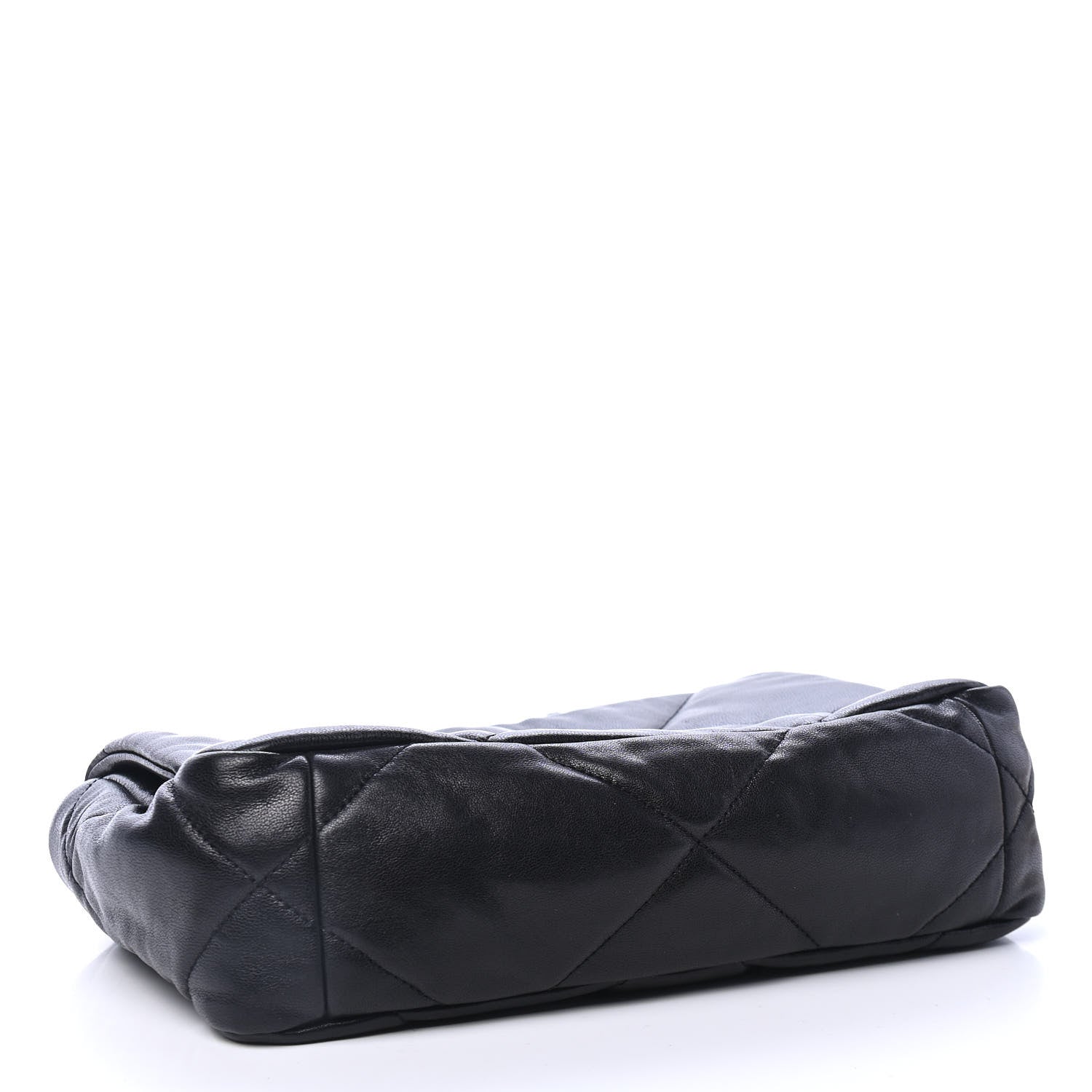 Chanel Goatskin Quilted Medium Chanel 19 Flap Black 3 of 4