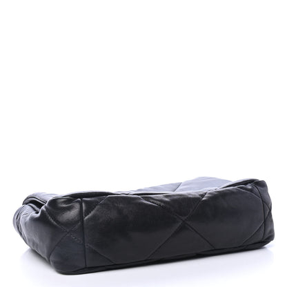 Chanel Goatskin Quilted Medium Chanel 19 Flap Black 3 of 4