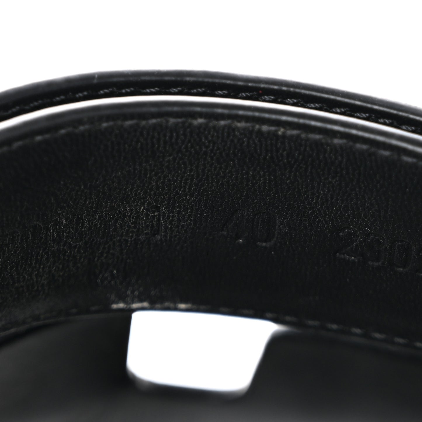 Calfskin Womens Chypre Sandals 40 Black