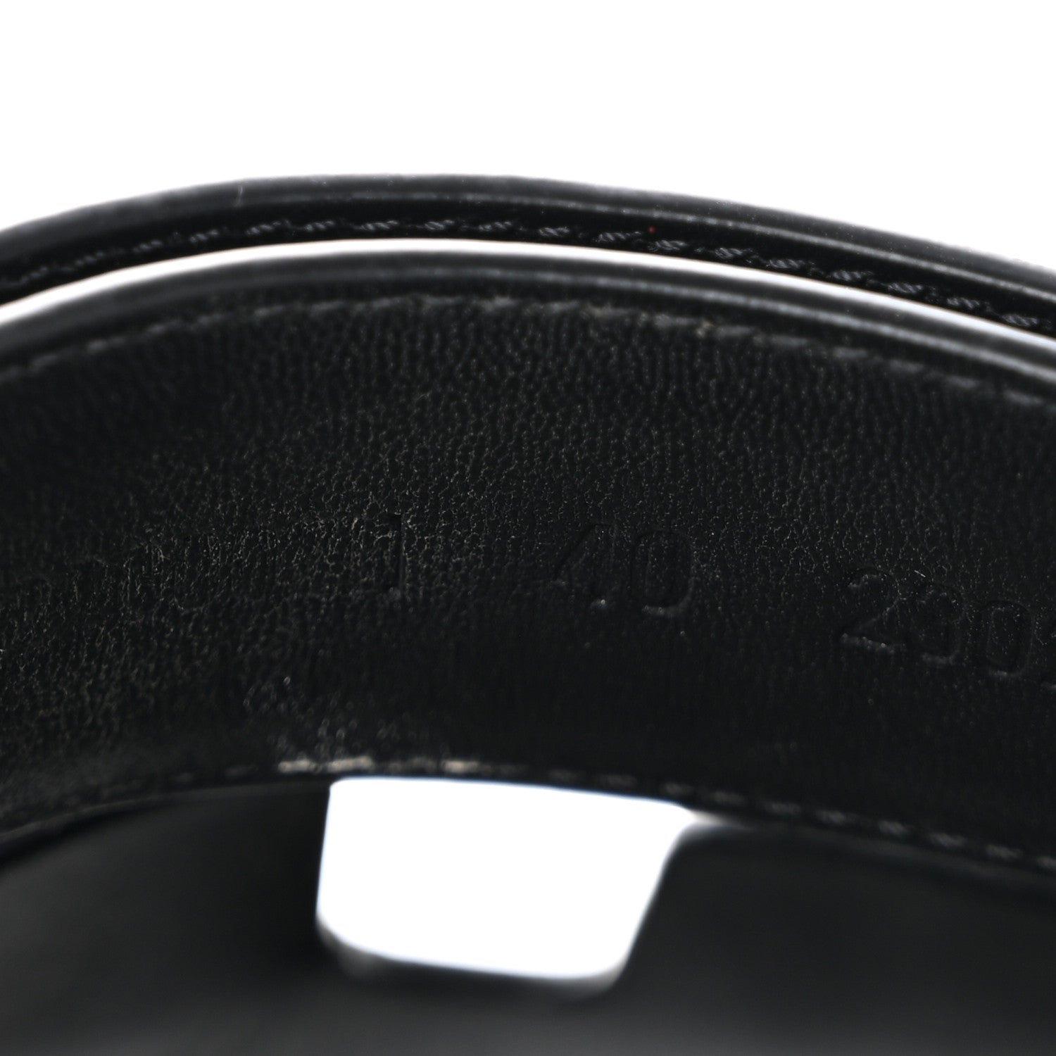 Hermes Calfskin Womens Chypre Sandals 40 Black 9 of 9