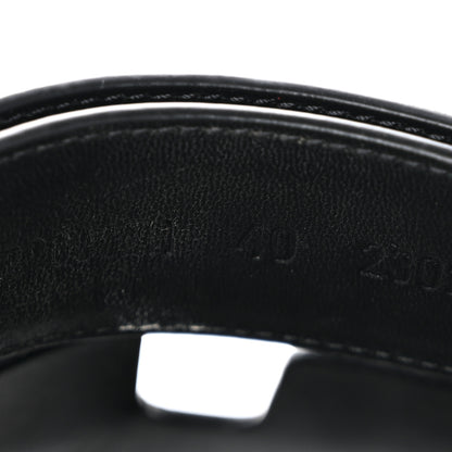 Hermes Calfskin Womens Chypre Sandals 40 Black 9 of 9