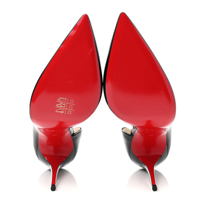 Christian Louboutin Patent Iriza 100 Pumps 39 Black 5 of 9