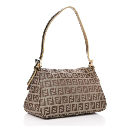 Fendi Zucchino Mini Mama Baguette Gold 3 of 7