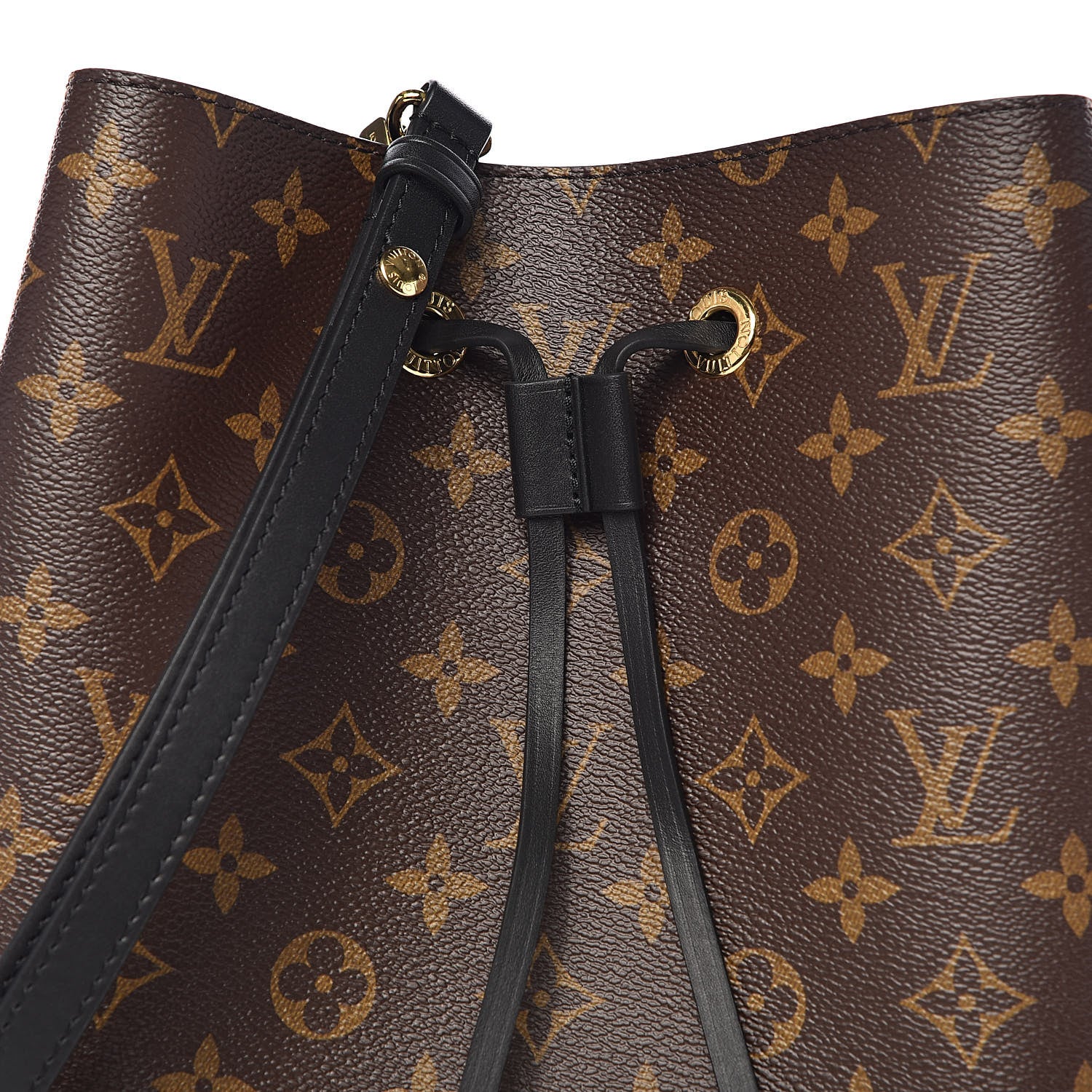 Louis Vuitton Monogram Neonoe MM Black 9 of 9