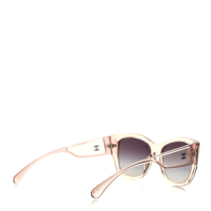 Chanel Acetate Butterfly Signature CC Sunglasses 5429 Pink 4 of 7