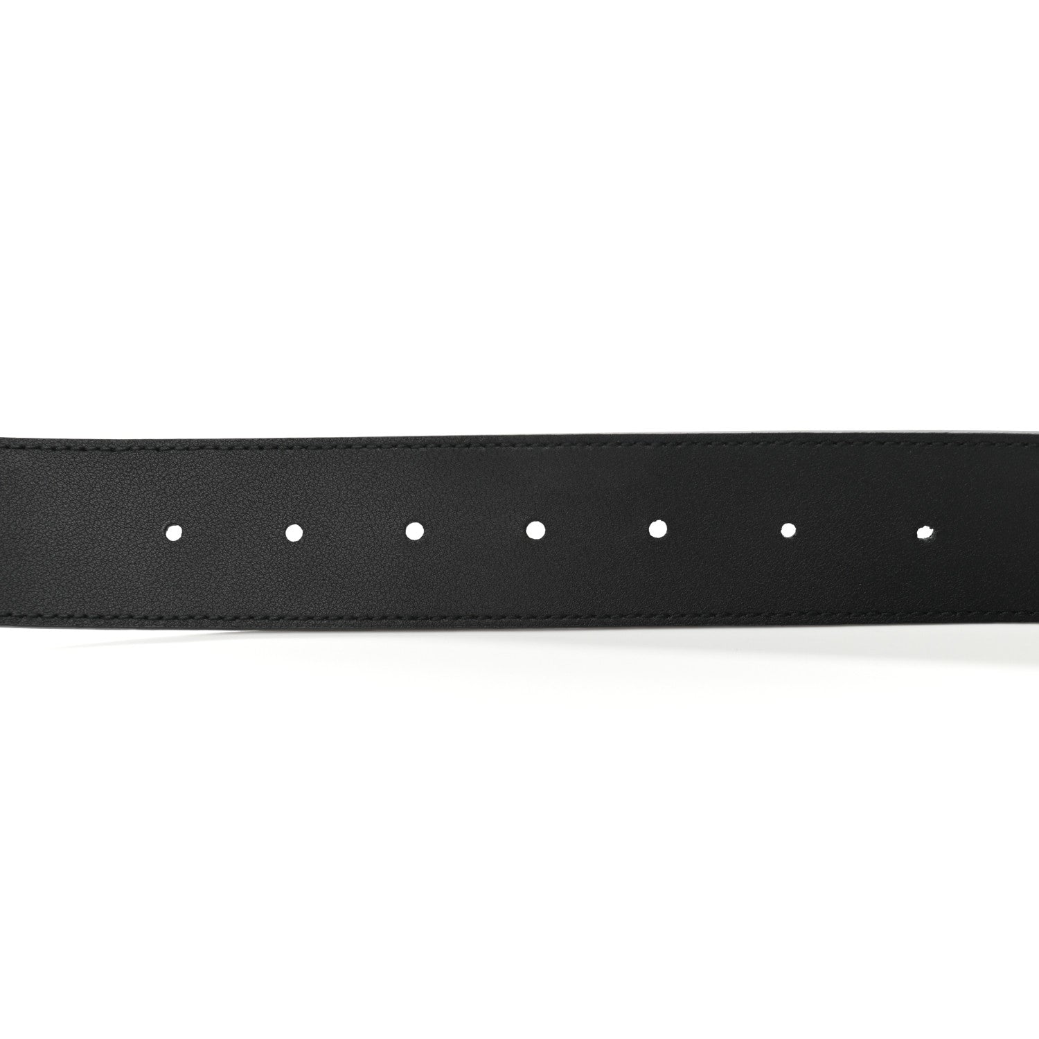 Gucci Moon Calfskin Pearl Double G 40mm Belt 110 44 Black Cream 4 of 8