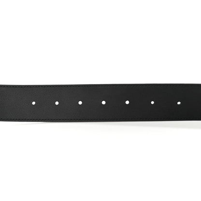 Gucci Moon Calfskin Pearl Double G 40mm Belt 110 44 Black Cream 4 of 8