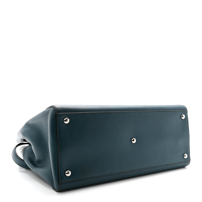 Fendi Vitello Elite Regular 2Jours Tote Oceano 4 of 10