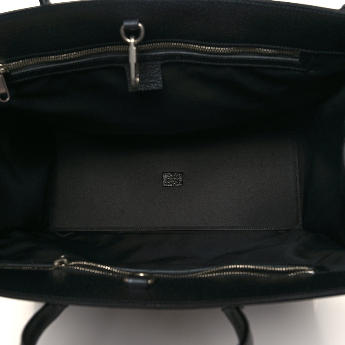 Econyl Nylon Monogram Large Off The Grid Tote Bag Black