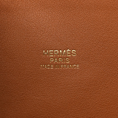 Hermes Taurillon Clemence Bolide 31 Gold 5 of 7