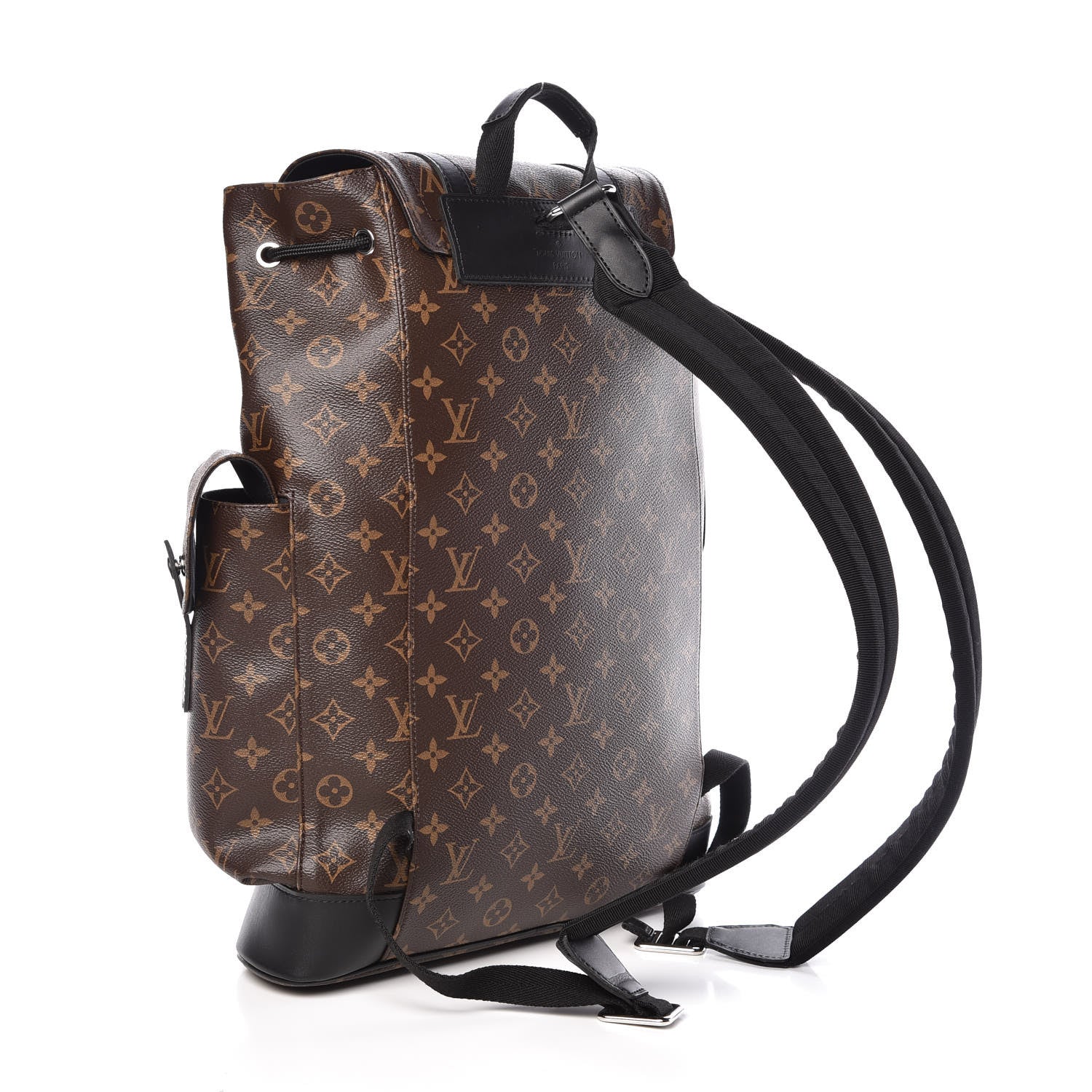 Louis Vuitton Monogram Macassar Christopher PM Backpack 3 of 9