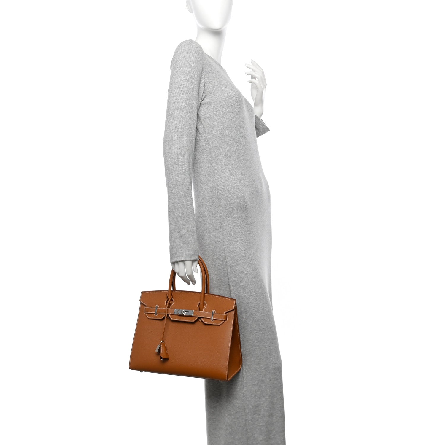 Hermes Epsom Birkin Sellier 30 Gold 2 of 11