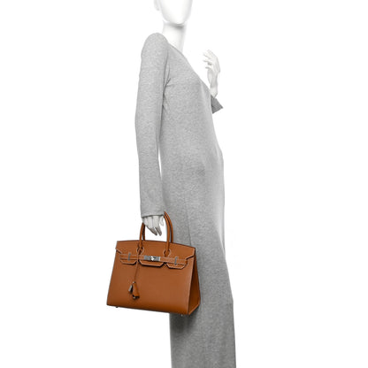 Hermes Epsom Birkin Sellier 30 Gold 2 of 11