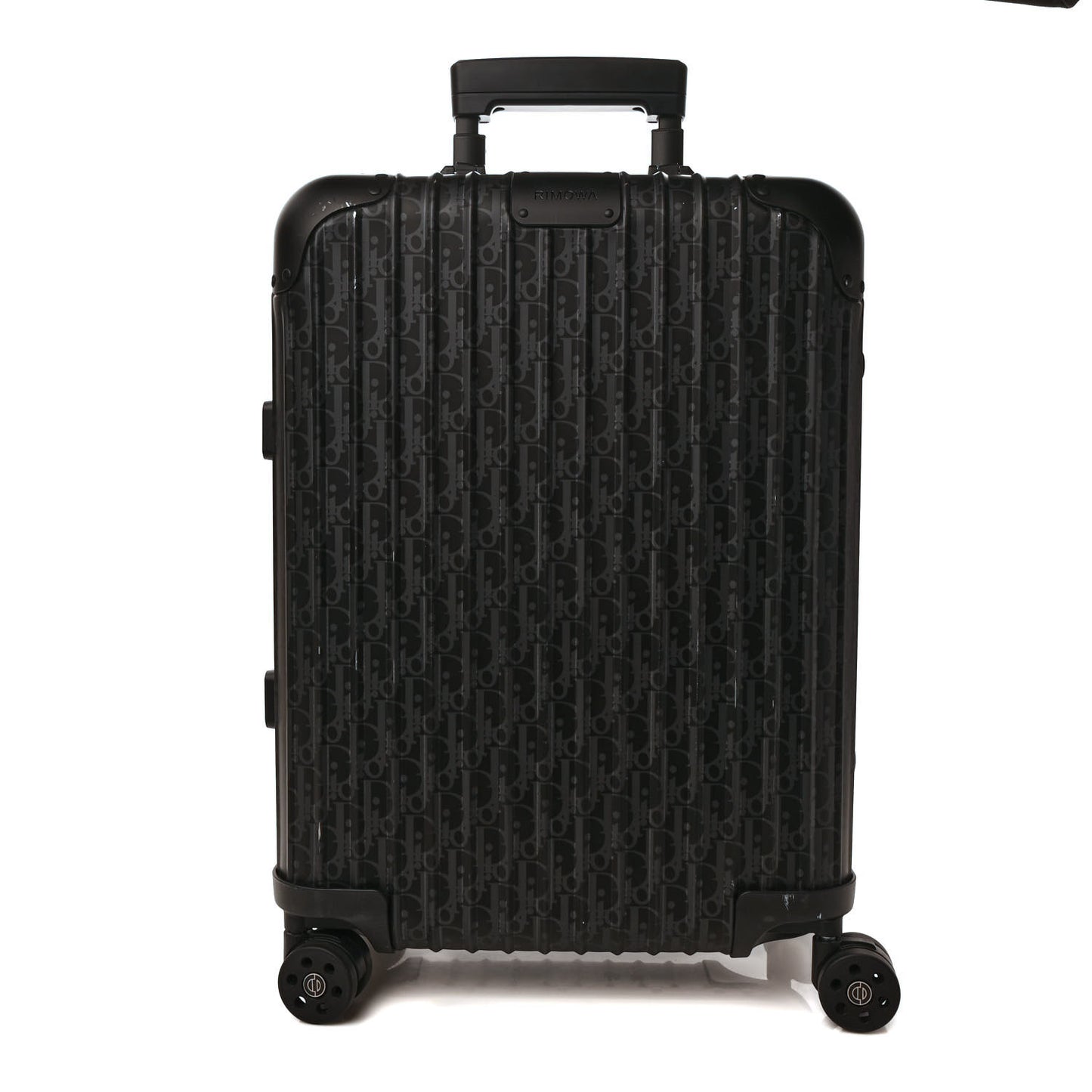 X RIMOWA Aluminum Gradient Cabin Luggage Black