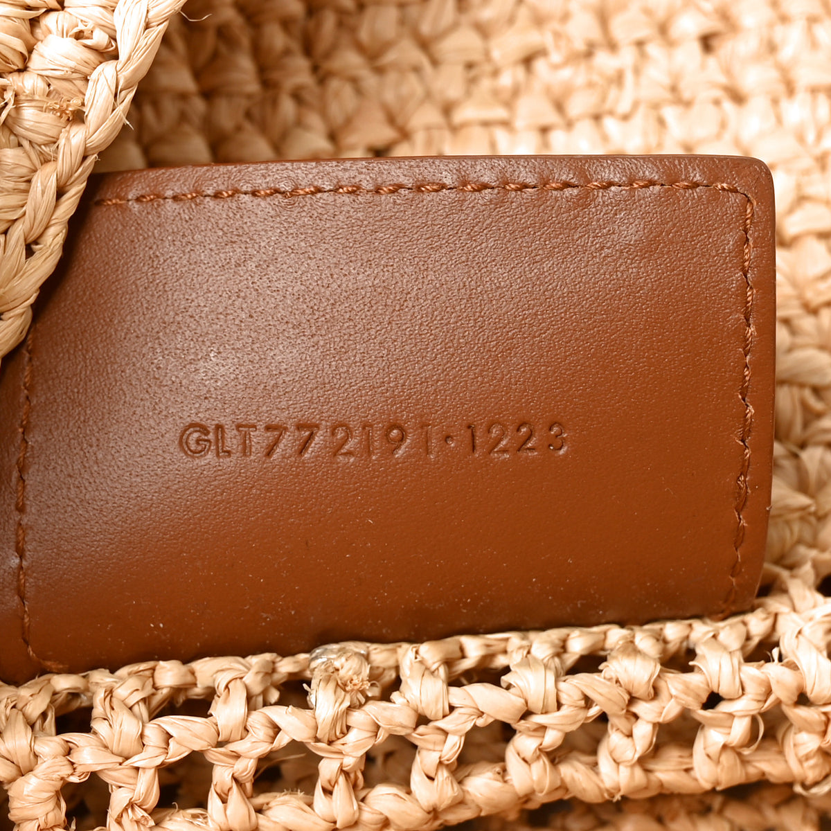 Raffia Icare Shopping Tote Natural