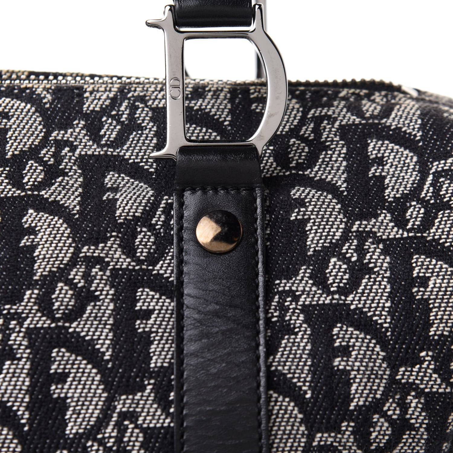 Christian Dior Monogram Boston Black 12 of 12